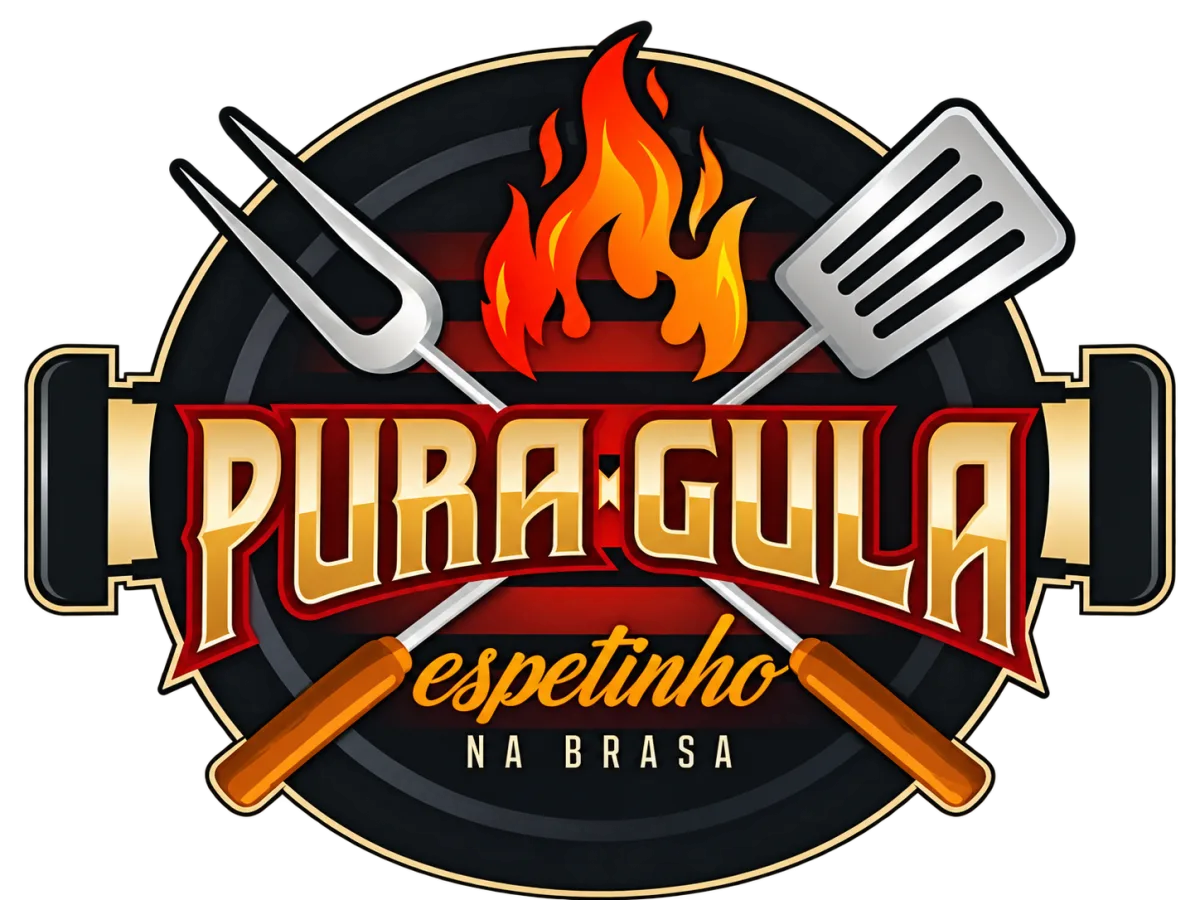 Logo Pura Gula - Espetinhos